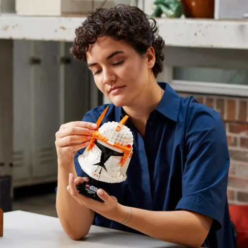LEGO Modelo De Construccion Casco Del Comandante Clon Cody Decoracion Star Wars* Puzzles Y Construcciones