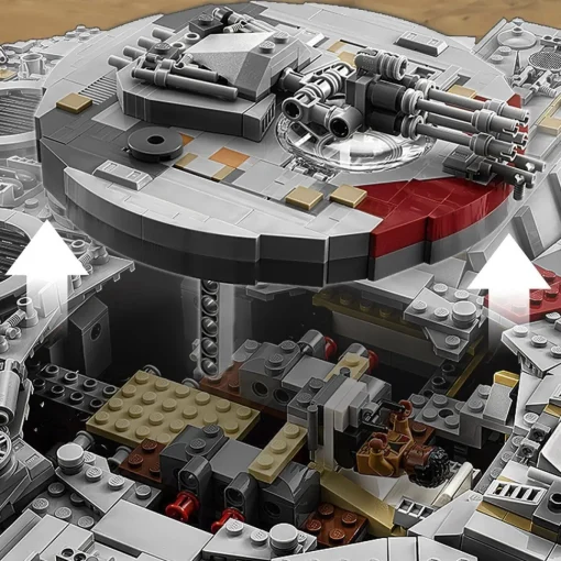 LEGO Modelo De Construccion Millennium Falcon Coleccionable Star Wars* Puzzles Y Construcciones