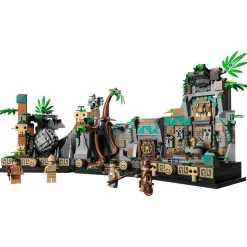 LEGO Modelo De Construccion Templo Del Idolo Dorado Escena De La Pelicula Busca Del Arca Perdida Indiana Jones* Puzzles Y Construcciones