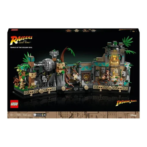 LEGO Modelo De Construccion Templo Del Idolo Dorado Escena De La Pelicula Busca Del Arca Perdida Indiana Jones* Puzzles Y Construcciones