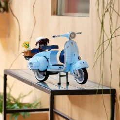 LEGO Modelo De Moto Para Construir Vespa 125 Coleccionable Icons* Puzzles Y Construcciones