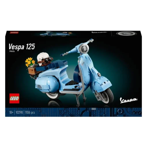 LEGO Modelo De Moto Para Construir Vespa 125 Coleccionable Icons* Puzzles Y Construcciones