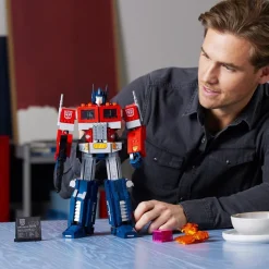 LEGO Modelo 2En1 De Transformers Para Construir Optimus Prime Figura Icons* Puzzles Y Construcciones