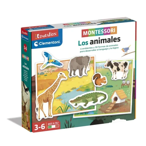 Clementoni Montessori -Los Animales* Preescolar