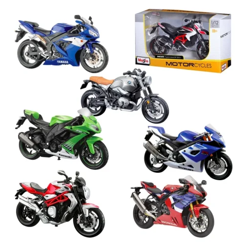 Maisto Moto Carrera 1:12 * Coches, Circuitos Y Radiocontrol