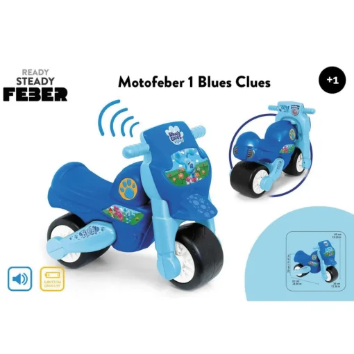 BLUES CLUES Motofeber 1 Correpasillos De Blue! Feber* Bicicletas, Correpasillos, Triciclos