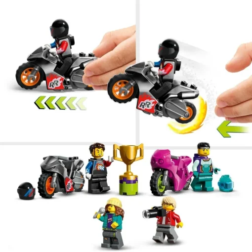 LEGO Motos De Juguete Y Desafio Acrobatico: Rizo Extremo 1 O 2 Jugadores City Stuntz* Puzzles Y Construcciones