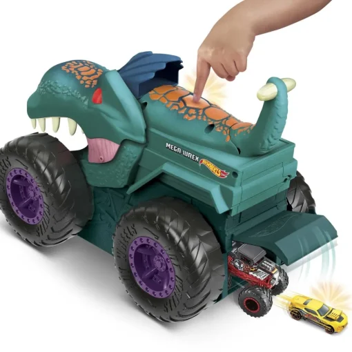 Hot Wheels Muerdecoches Mega Wrex* Coches, Circuitos Y Radiocontrol