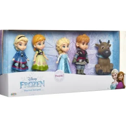 Jakks Pacific Multi Pack Disney Frozen Con 5 Mini Munecas* Munecas Y Peluches