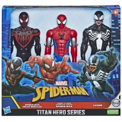Hasbro Multipack 3 Figuras Collection Titan Spiderman Marvel* Muñecos Articulados