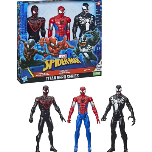 Hasbro Multipack 3 Figuras Collection Titan Spiderman Marvel* Muñecos Articulados