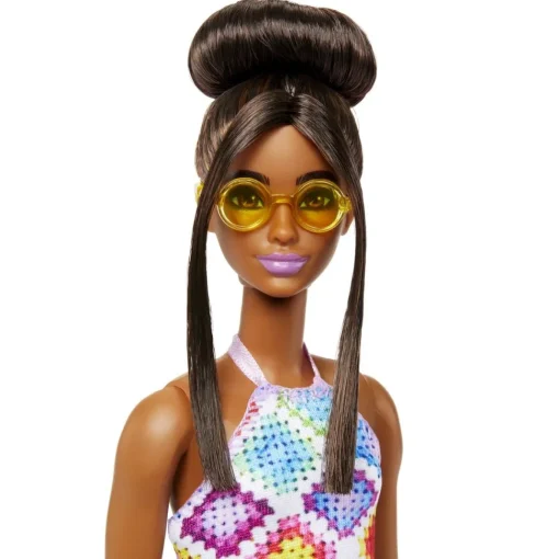 Barbie Muneca Afroamericana Con Vestido Crochet Fashionista Modelos Surtidos * Munecas Y Peluches