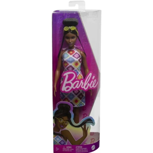 Barbie Muneca Afroamericana Con Vestido Crochet Fashionista Modelos Surtidos * Munecas Y Peluches
