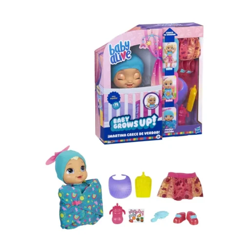 Hasbro Muneca Baby Alive Martina Crece De Verdad* Munecas Y Peluches