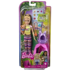Barbie Muneca ¡Vamos De Camping! Munecas Con Mascotas* Munecas Y Peluches