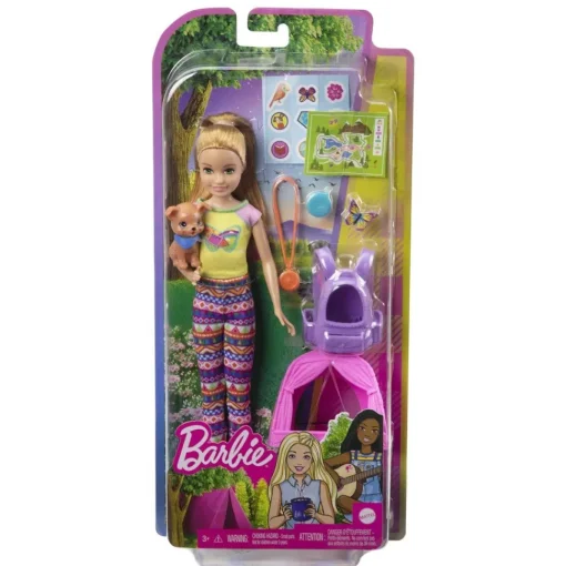 Barbie Muneca ¡Vamos De Camping! Munecas Con Mascotas* Munecas Y Peluches