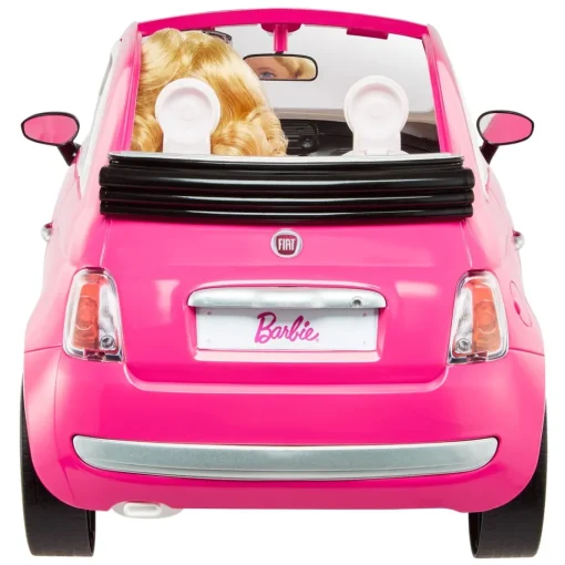 Barbie Muneca Y Coche Fiat 500* Munecas Y Peluches