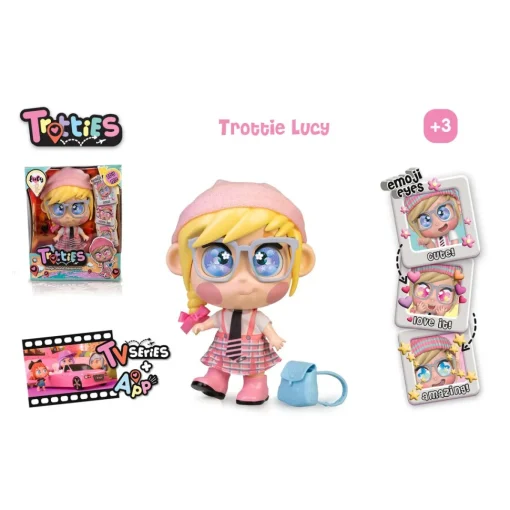TROTTIES Muneca De Juguete Trottie Lucy Famosa* Munecas Y Peluches