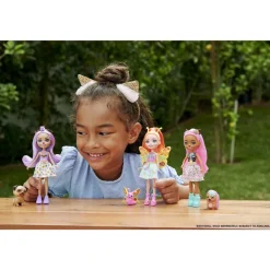 Enchantimals Muneca Hensley Hedgehog City Tails* Munecas Y Peluches