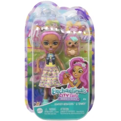 Enchantimals Muneca Hensley Hedgehog City Tails* Munecas Y Peluches