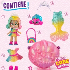 KOOKYLOOS Muneca - Kooky Mermaids Coral* Munecas Y Peluches