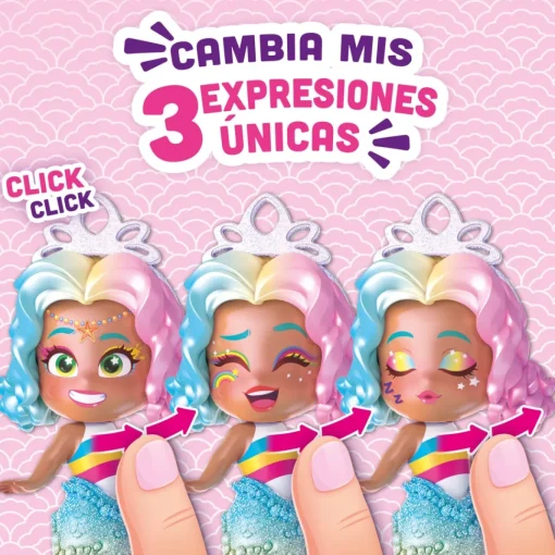 KOOKYLOOS Muneca - Kooky Mermaids Coral* Munecas Y Peluches