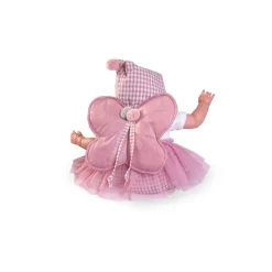Muñecas Antonio Juan Muneca Mi Primer Reborn Berta Con Alitas De Mariposa Munecas Antonio Juan* Munecas Y Peluches