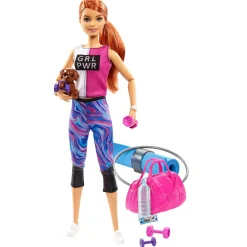 Barbie Muneca Modelo Con Accesorios Y Mascotas Bienestar* Munecas Y Peluches