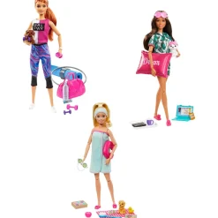 Barbie Muneca Modelo Con Accesorios Y Mascotas Bienestar* Munecas Y Peluches