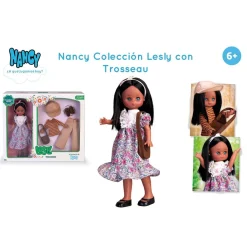 NANCY COLECCIÓN Muneca Nancy Coleccion Lesly Con Trosseau* Munecas Y Peluches