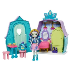 Enchantimals Muneca Pavo Real Patter Peacock Con Casita De Campo, Mascota, Casa De Juguete Y Accesorios * Munecas Y Peluches