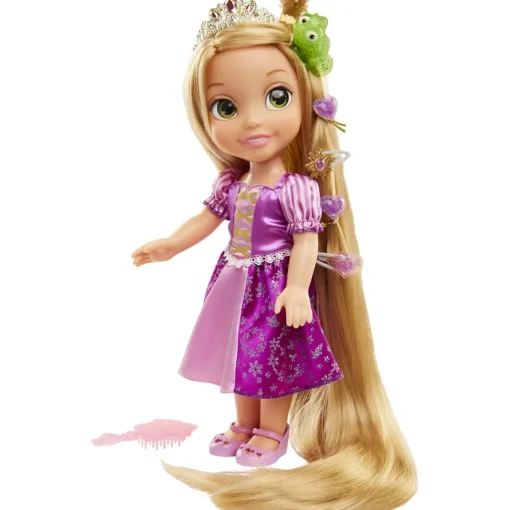 Disney Muneca Rapunzel 35 Cm Melena Ultra Larga Princess* Munecas Y Peluches