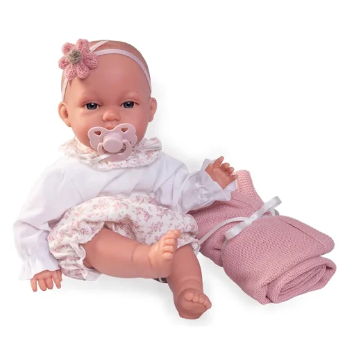 Muñecas Antonio Juan Muneca Recien Nacida Baby Toneta Posturitas Con Mantita Munecas Antonio Juan* Munecas Y Peluches