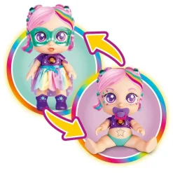 Supercute Muneca Y Mascotas Interactiva Super Cute Rainbow Party Doll* Munecas Y Peluches