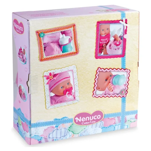 Nenuco Muneco Baby Con Canastilla Cotton Line* Munecas Y Peluches