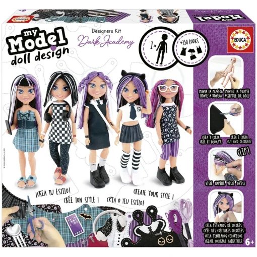 EDUCA My Model Doll Design Moon Fashion Style* Juegos Educativos