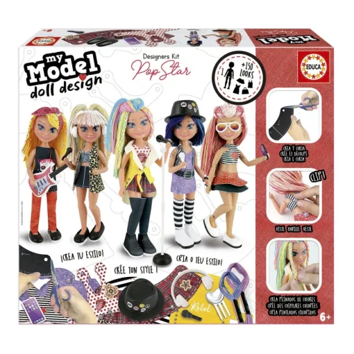 EDUCA My Model Doll Design Pop Star* Juegos Educativos