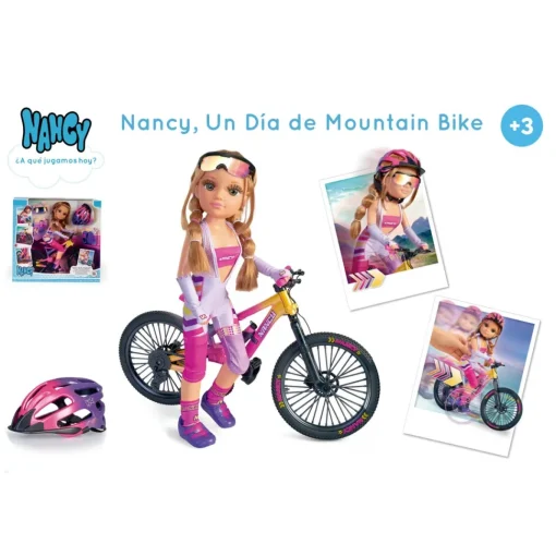 Nancy , Un Dia De Mountain Bike* Munecas Y Peluches
