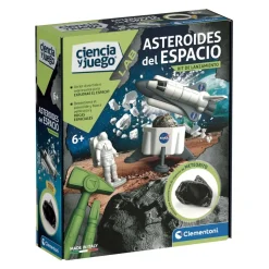Clementoni Nasa Asteroides Del Espacio Kit De Lanzamiento* Juegos De Mesa