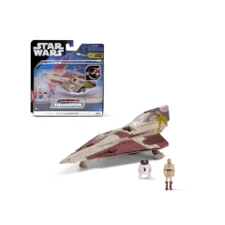 Bizak Nave Delta 7B Jedi Starfighter Y Figura * Muñecos Articulados