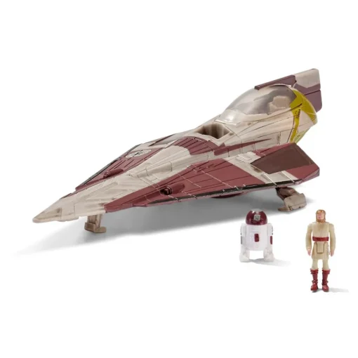 Bizak Nave Delta 7B Jedi Starfighter Y Figura * Muñecos Articulados