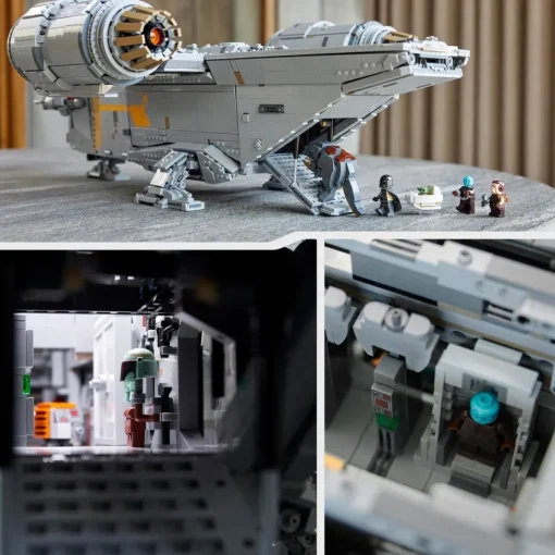 LEGO Nave Estelar Para Construir The Razor Crest Ultimate Collector Series Star Wars* Puzzles Y Construcciones