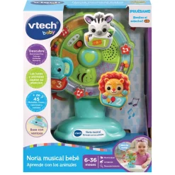 VTech Noria Interactiva Musical Bebe Aprende Con Los Animales Baby* Preescolar