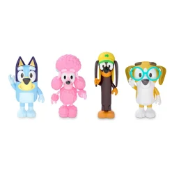 Bluey Pack 4 Figuras De Y Sus Amigos Friends Pack * Preescolar