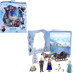 Mattel Pack 6 Munecas Disney Frozen Minis* Munecas Y Peluches