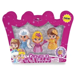 Pinypon Pack 3 Princesas Famosa* Munecas Y Peluches