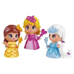 Pinypon Pack 3 Princesas Famosa* Munecas Y Peluches