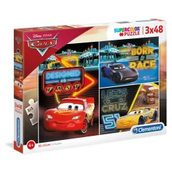Clementoni Pack 3 Puzzles De 48 Piezas.* Preescolar