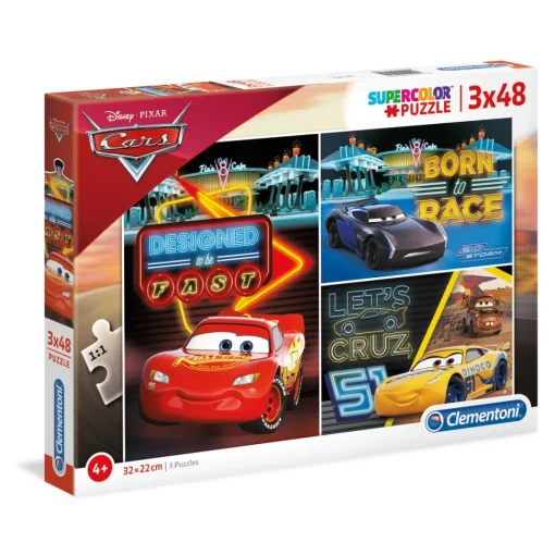 Clementoni Pack 3 Puzzles De 48 Piezas.* Preescolar