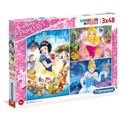 Clementoni Pack 3 Puzzles De 48 Piezas.* Preescolar